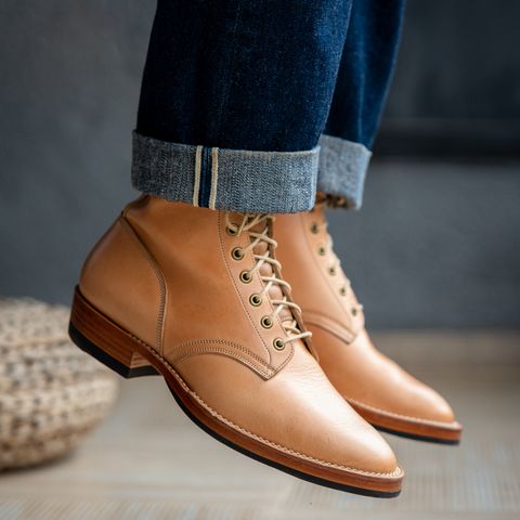 Onderhoud SVC02 Packer Boot in Shinki Natural Oiled Horsebutt