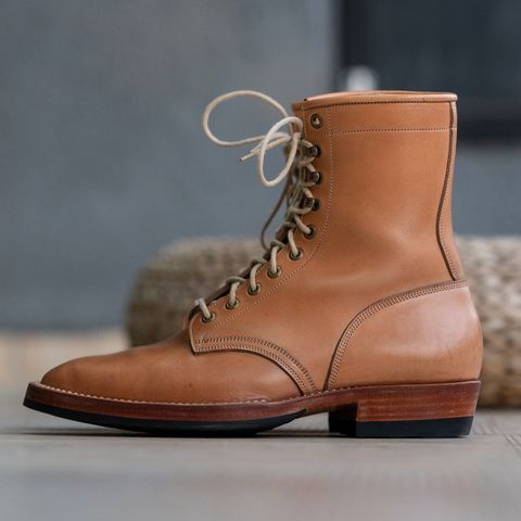 Onderhoud SVC02 Packer Boot in Shinki Natural Oiled Horsebutt