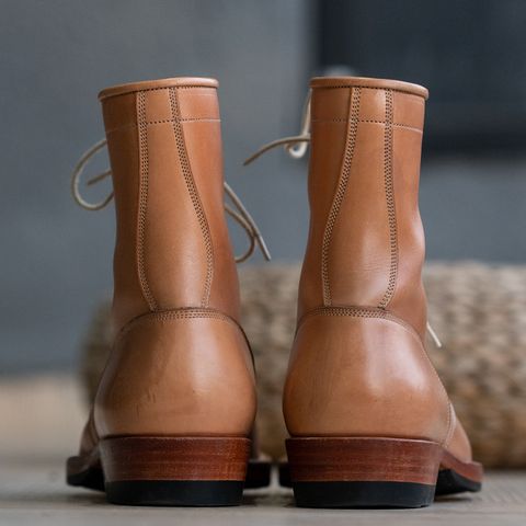 Onderhoud SVC02 Packer Boot in Shinki Natural Oiled Horsebutt