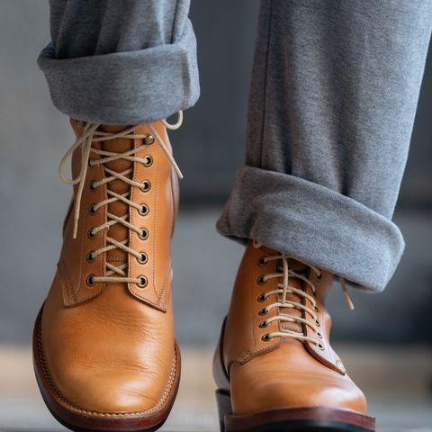 Onderhoud SVC02 Packer Boot in Shinki Natural Oiled Horsebutt