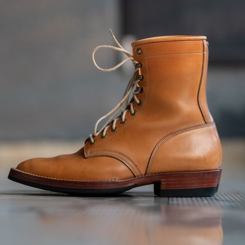 Onderhoud SVC02 Packer Boot in Shinki Natural Oiled Horsebutt