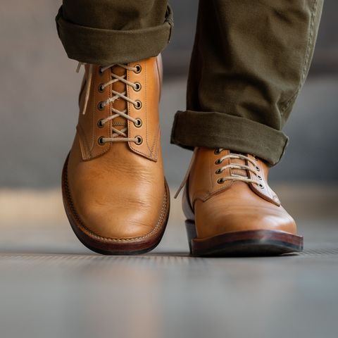 View photo of Onderhoud SVC02 Packer Boot in Shinki Natural Oiled Horsebutt