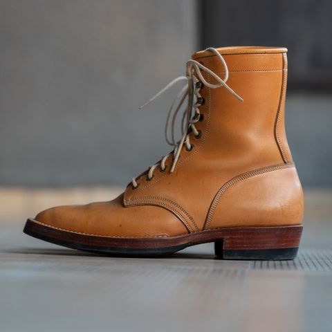 Onderhoud SVC02 Packer Boot in Shinki Natural Oiled Horsebutt