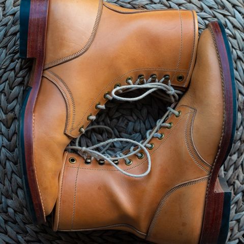 View photo of Onderhoud SVC02 Packer Boot in Shinki Natural Oiled Horsebutt