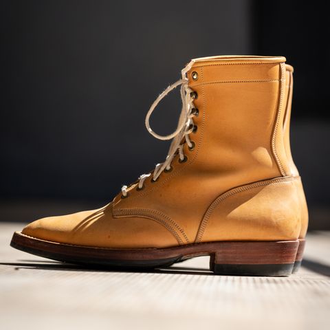 View photo of Onderhoud SVC02 Packer Boot in Shinki Natural Oiled Horsebutt