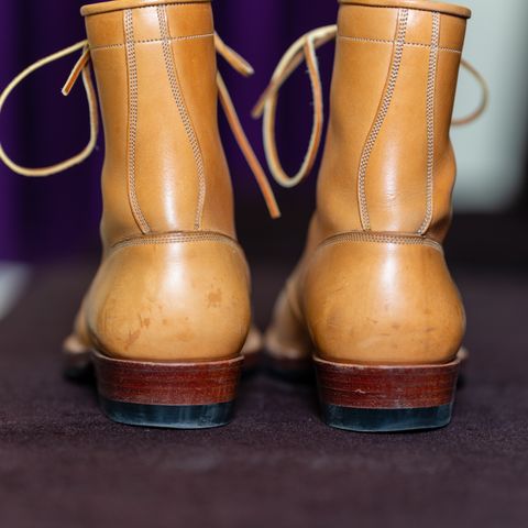 View photo of Onderhoud SVC02 Packer Boot in Shinki Natural Oiled Horsebutt