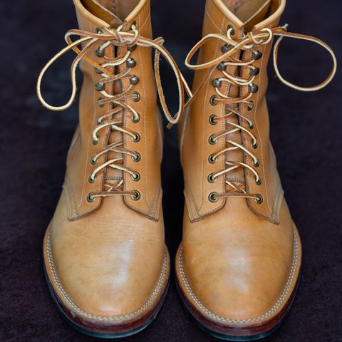 View photo of Onderhoud SVC02 Packer Boot in Shinki Natural Oiled Horsebutt