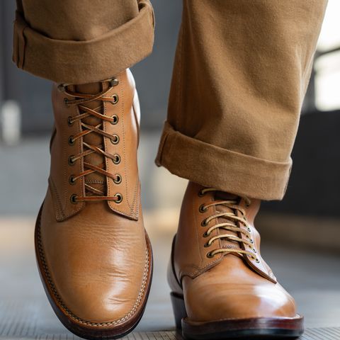 View photo of Onderhoud SVC02 Packer Boot in Shinki Natural Oiled Horsebutt