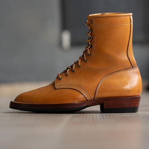 View photo of Onderhoud SVC02 Packer Boot in Shinki Natural Oiled Horsebutt