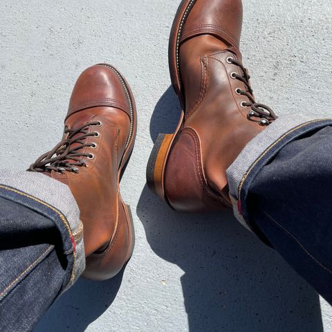 View photo of Red Wing Iron Ranger in S.B. Foot Copper Rough and Tough