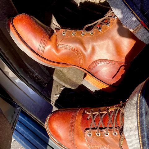 View photo of Red Wing Iron Ranger in S.B. Foot Copper Rough and Tough