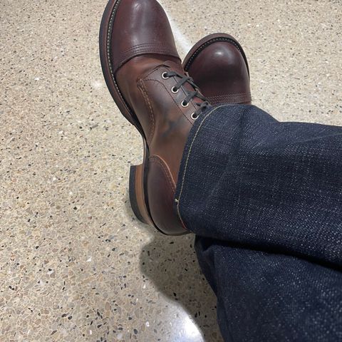 View photo of Red Wing Iron Ranger in S.B. Foot Copper Rough and Tough