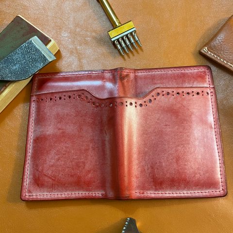 Home made Full pocket wallet in La Bretagna Marlboro Ghost