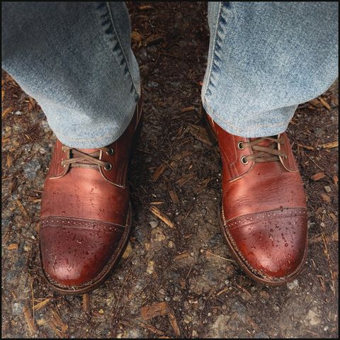 Viberg Service Boot in Horween Saddle Tan Chromepak