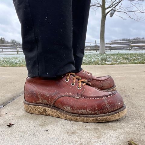 View photo of Red Wing 6-Inch Classic Moc in S.B. Foot Oro Legacy