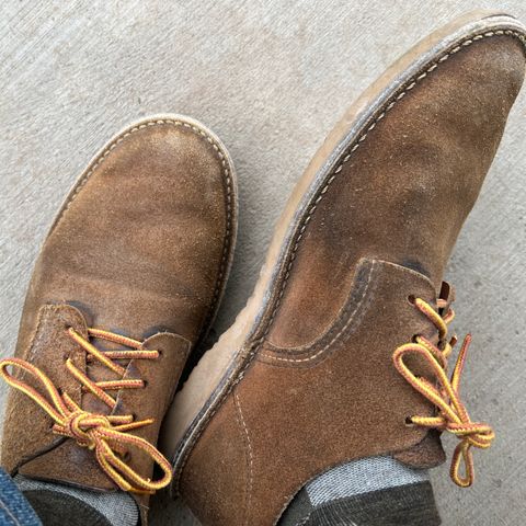 View photo of Red Wing Weekender Oxford in S.B. Foot Hawthorne Muleskinner