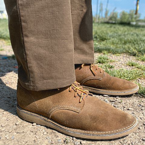 View photo of Red Wing Weekender Oxford in S.B. Foot Hawthorne Muleskinner