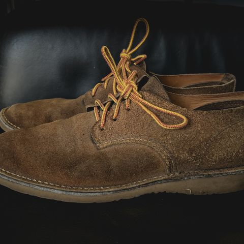 View photo of Red Wing Weekender Oxford in S.B. Foot Hawthorne Muleskinner