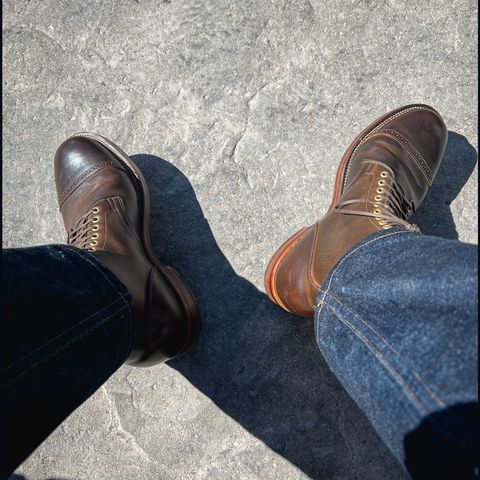 Viberg Service Boot BCT in Gallun Caper Viking Calf