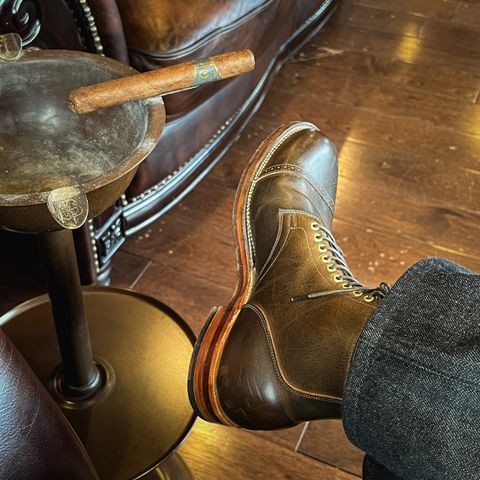 Viberg Service Boot BCT in Gallun Caper Viking Calf