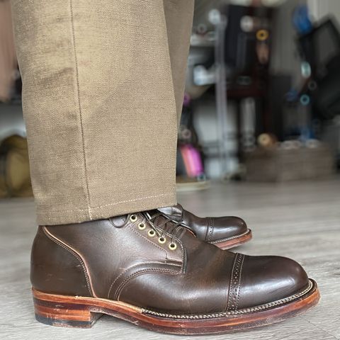 Viberg Service Boot BCT in Gallun Caper Viking Calf