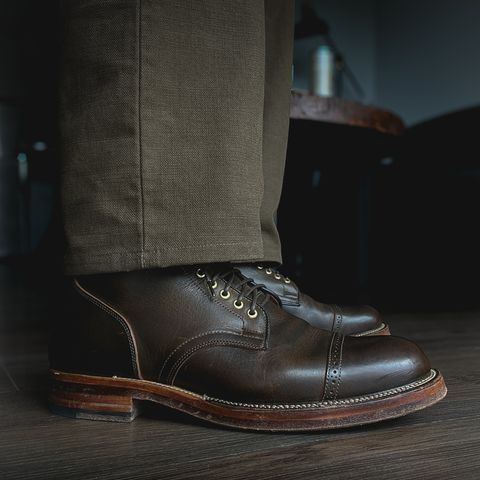 Viberg Service Boot BCT in Gallun Caper Viking Calf