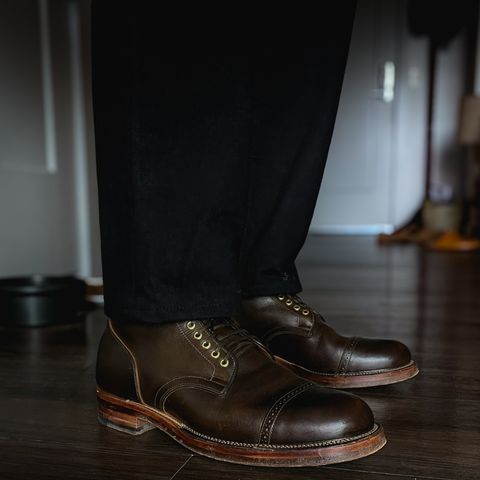 Viberg Service Boot BCT in Gallun Caper Viking Calf