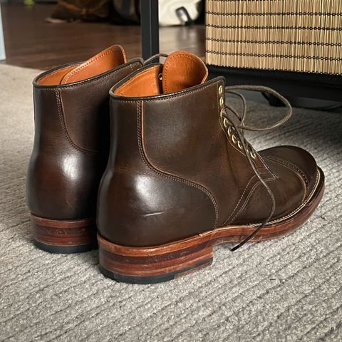 View photo of Viberg Service Boot BCT in Gallun Caper Viking Calf