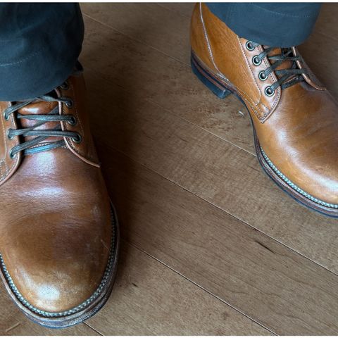 Viberg Service Boot in Shinki Cognac Latigo Horsehide