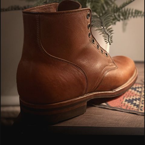 Viberg Service Boot in Shinki Cognac Latigo Horsehide