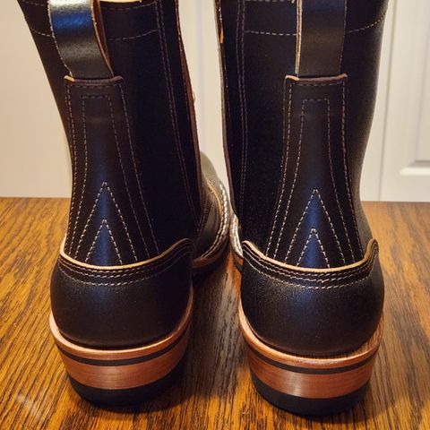 Nicks Patrol Boot in Horween Brown Waxed Flesh
