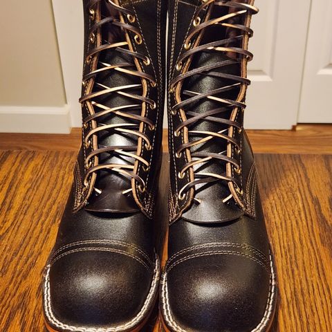 Nicks Patrol Boot in Horween Brown Waxed Flesh