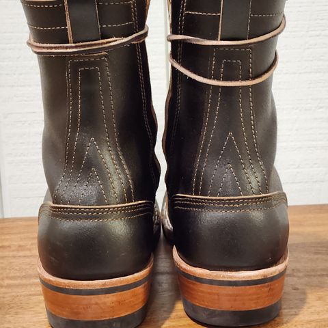 Nicks Patrol Boot in Horween Brown Waxed Flesh