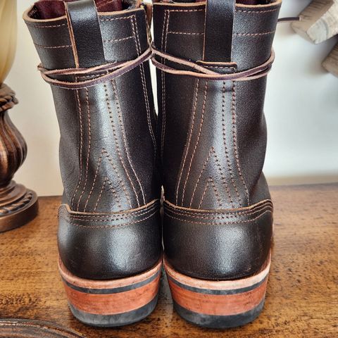 Nicks Patrol Boot in Horween Brown Waxed Flesh