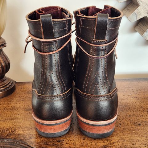 Nicks Patrol Boot in Horween Brown Waxed Flesh
