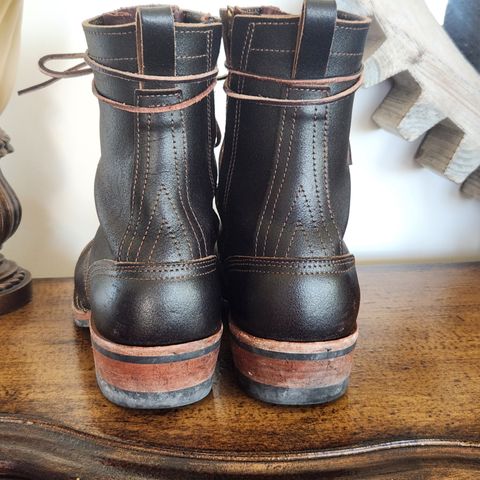 Nicks Patrol Boot in Horween Brown Waxed Flesh