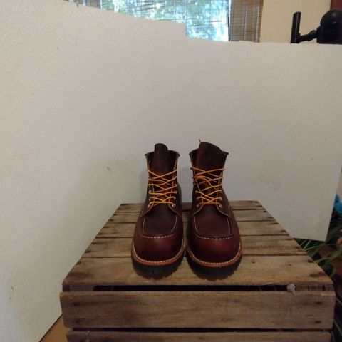Red Wing Roughneck in S.B. Foot Briar Oil Slick