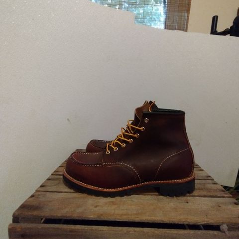 Red Wing Roughneck in S.B. Foot Briar Oil Slick