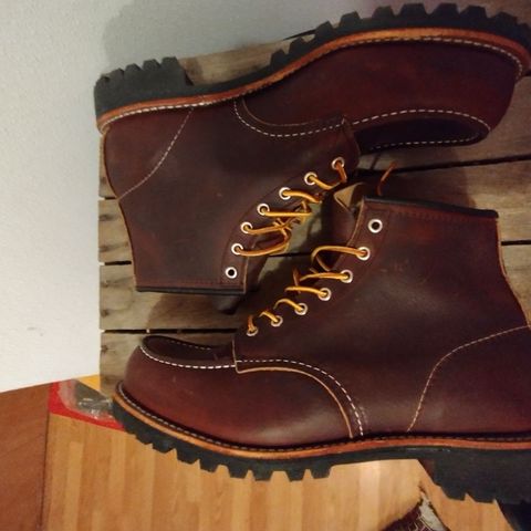 Red Wing Roughneck in S.B. Foot Briar Oil Slick