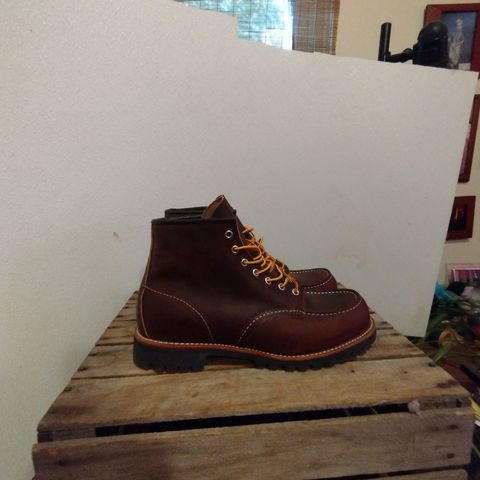 Red Wing Roughneck in S.B. Foot Briar Oil Slick