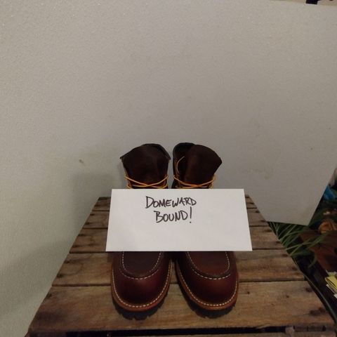 Red Wing Roughneck in S.B. Foot Briar Oil Slick