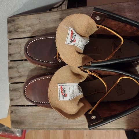 Red Wing Roughneck in S.B. Foot Briar Oil Slick
