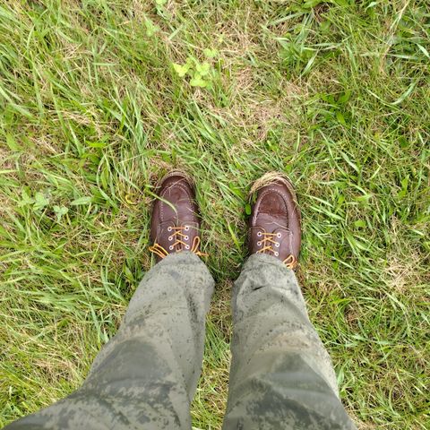 Red Wing Roughneck in S.B. Foot Briar Oil Slick