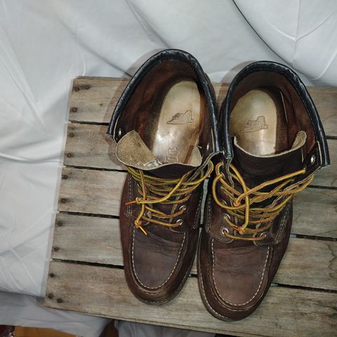 Red Wing Roughneck in S.B. Foot Briar Oil Slick