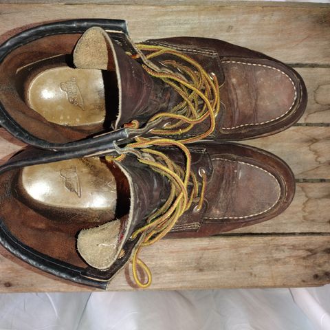 Red Wing Roughneck in S.B. Foot Briar Oil Slick
