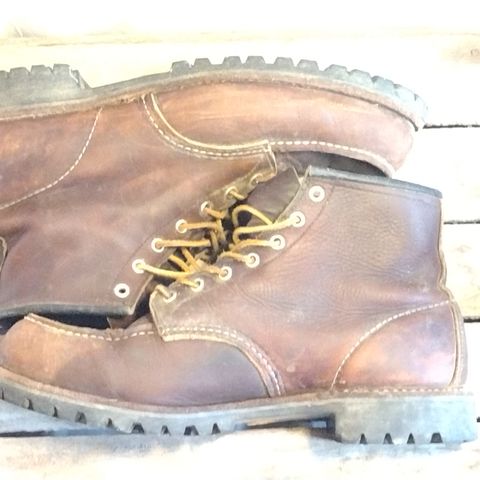 Red Wing Roughneck in S.B. Foot Briar Oil Slick