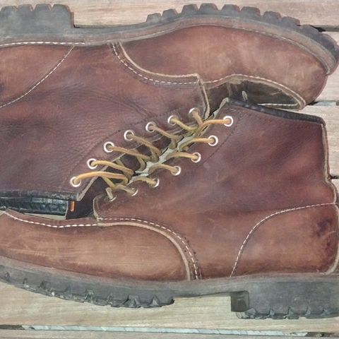 Red Wing Roughneck in S.B. Foot Briar Oil Slick
