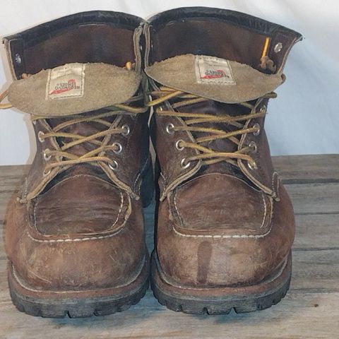 Red Wing Roughneck in S.B. Foot Briar Oil Slick