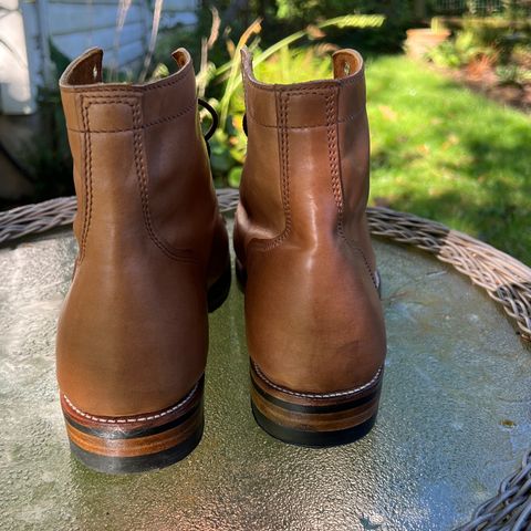 Oldspeed Service Boot 6” in Horween Tan Latigo