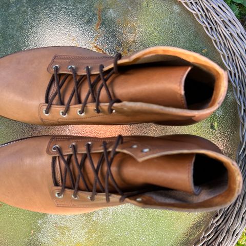 Oldspeed Service Boot 6” in Horween Tan Latigo